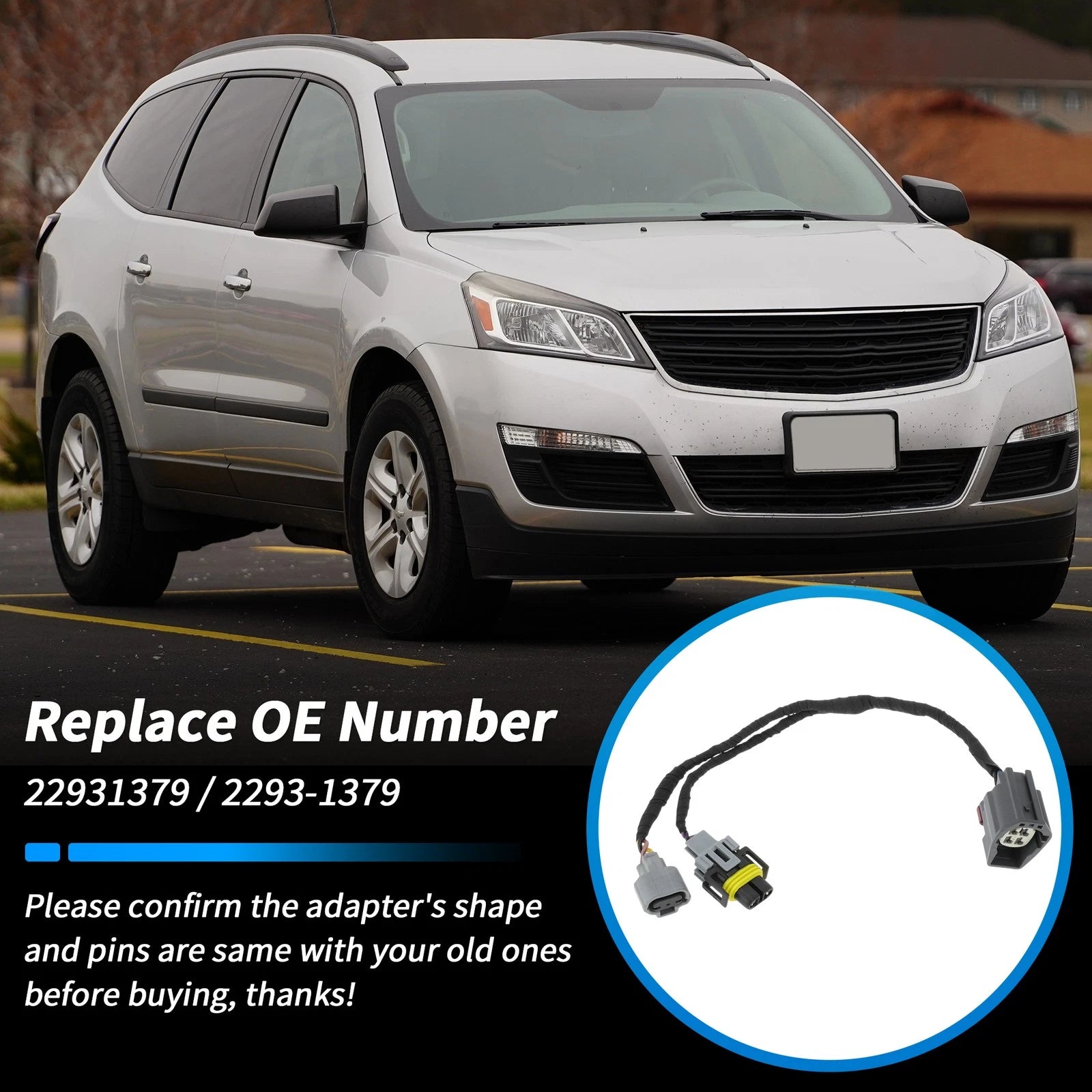 Turn Signal Parking Light Socket Wiring for Chevrolet Traverse (2013–2017)