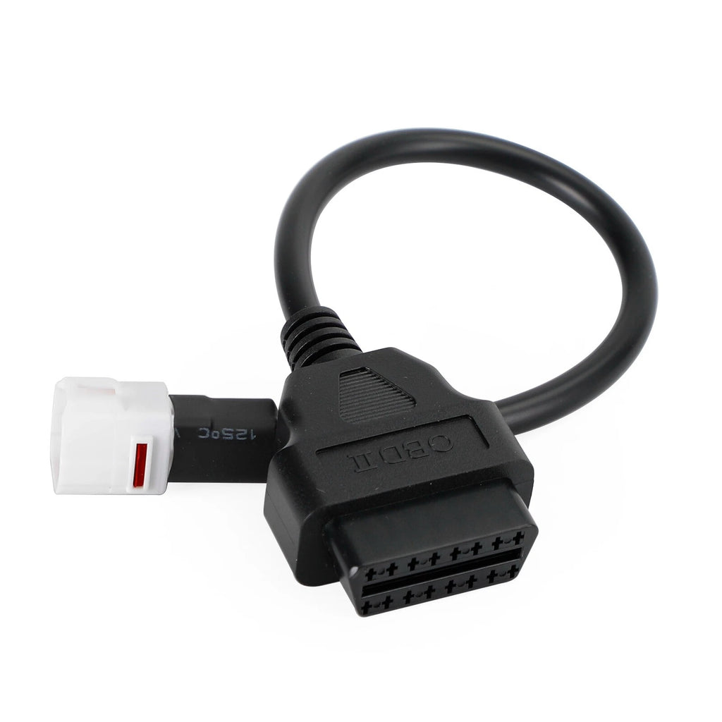 4 Pin to OBD2 Cable Diagnostic Adapter for Yamaha R1 R6 MT09 T9 (2000–2023)