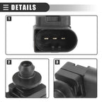 Manifold Air Pressure Sensor Replacement for BMW X5 Black