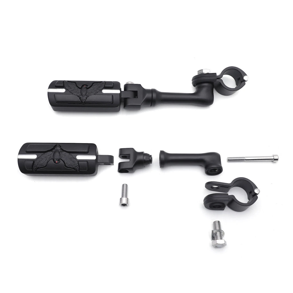 4.5" FootPeg Kit for Yamaha Roadstar (2003–2009) - Black