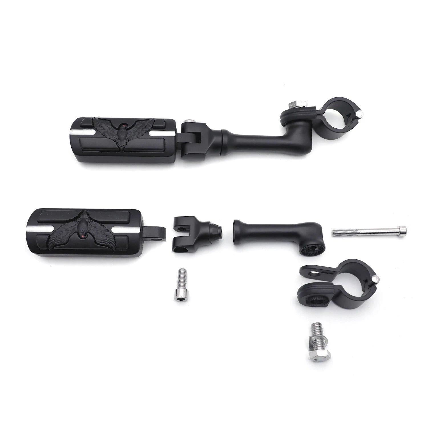 4.5" FootPeg Kit for Yamaha Roadstar (2003–2009) - Black