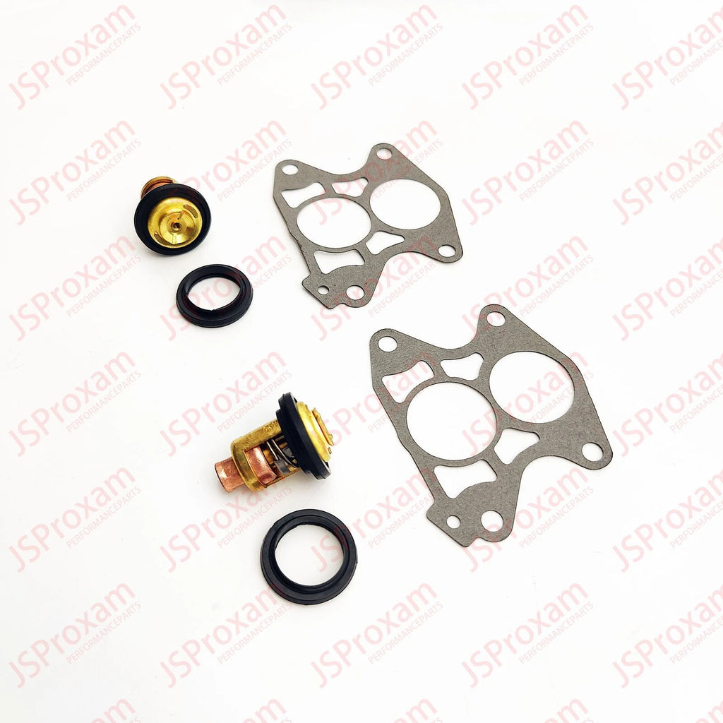 Set of 2 Thermostats for Yamaha 15-220HP (50 Degree) 6E5-12411 & 688-12414