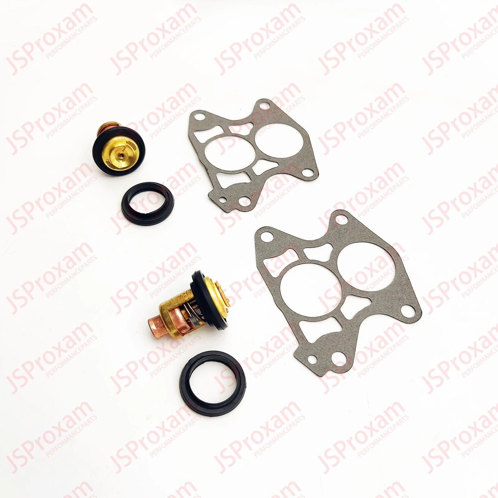 Set of 2 Thermostats for Yamaha 15-220HP (50 Degree) 6E5-12411 & 688-12414