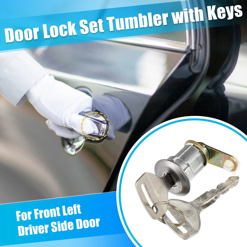 Set of 1 Door Lock Cylinder with Keys for Toyota Hilux (LN30 RN30) 69051-89106-RH