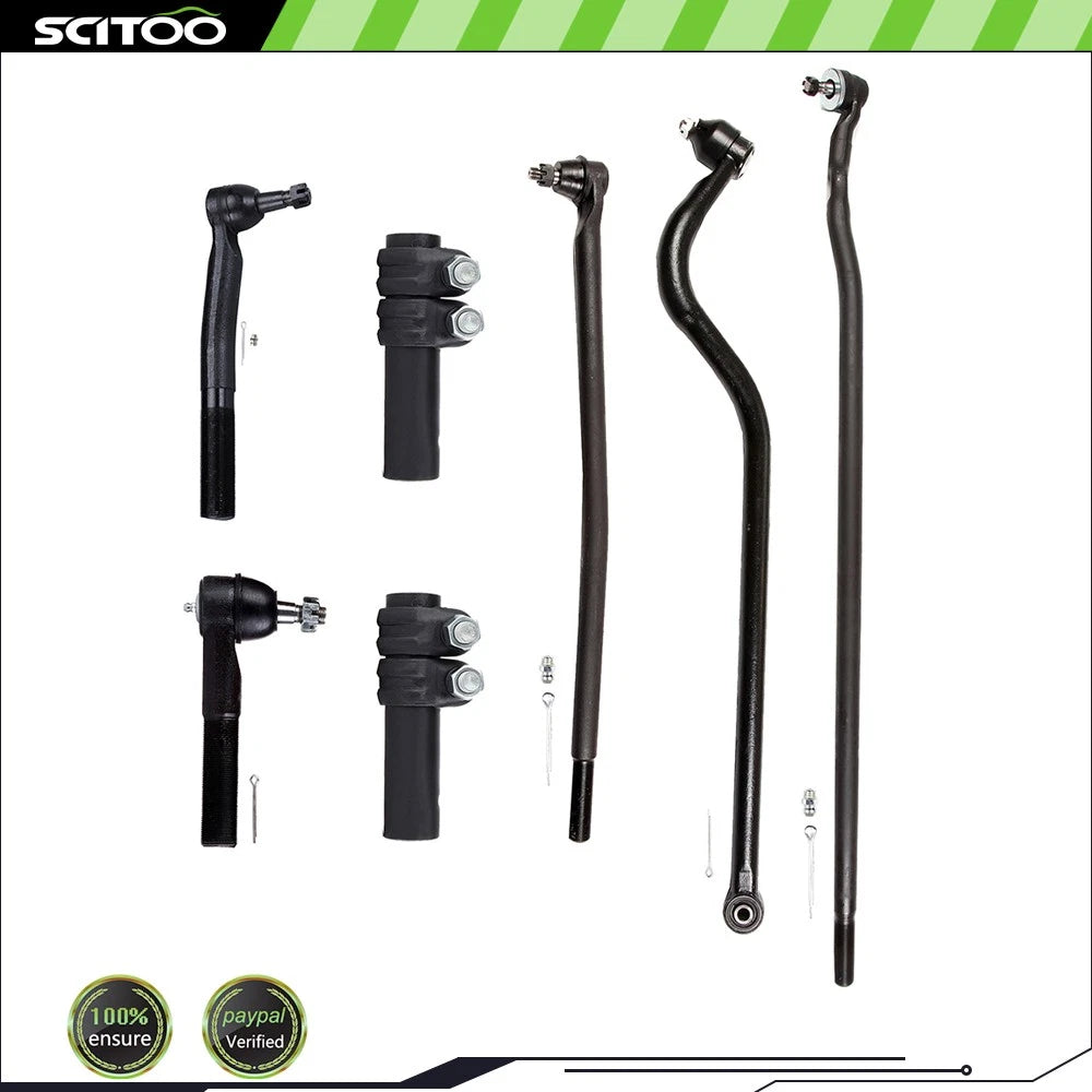 Set of 7 Tie Rod End Adjusting Sleeves for Dodge Ram 3500 (1998–1999)