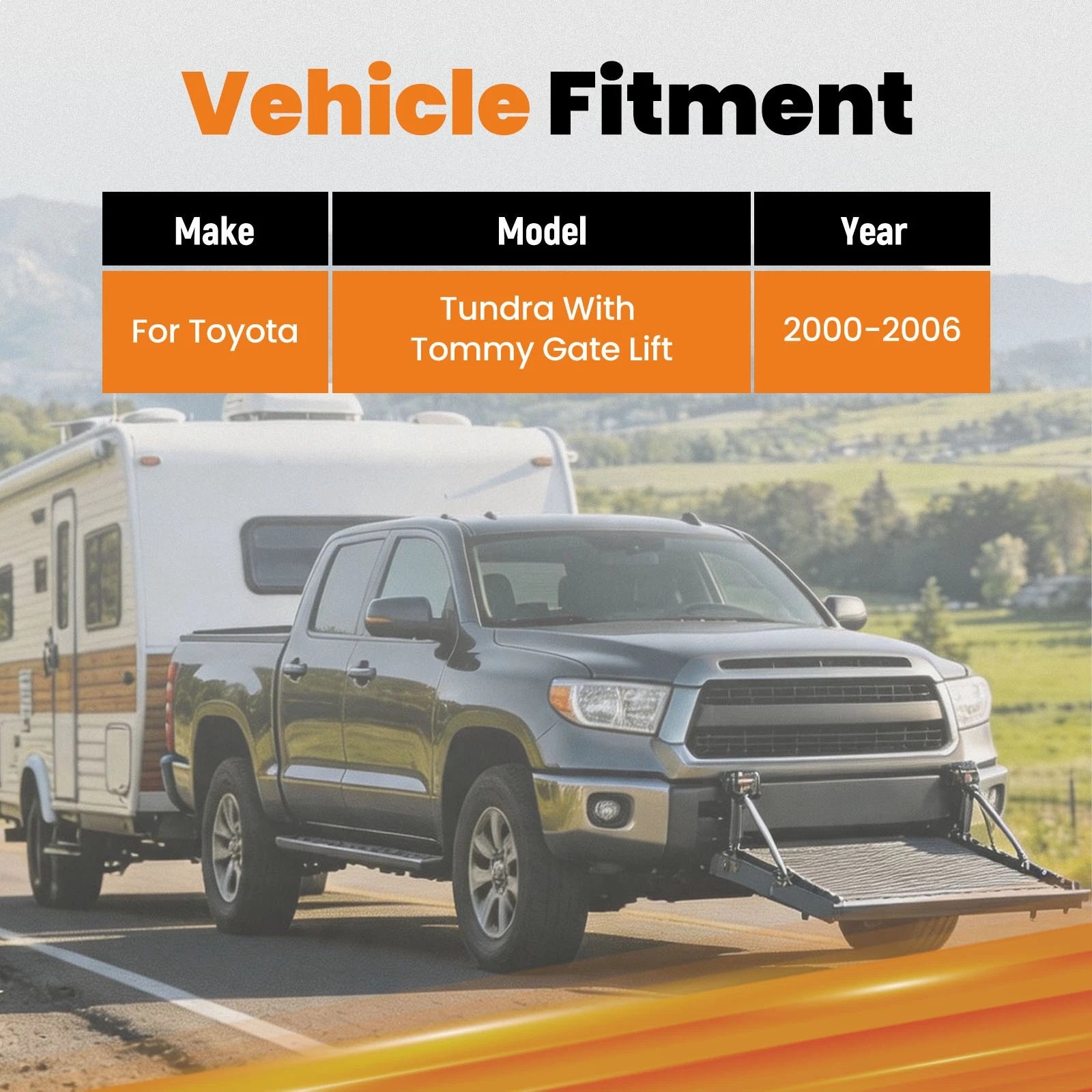 2" Trailer Hitch Class 3 for Toyota Tundra (2000–2006) 750lbs Receiver