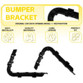 Set of 2 Front Bumper Retainer Brackets for Acura TL (2009–2014)
