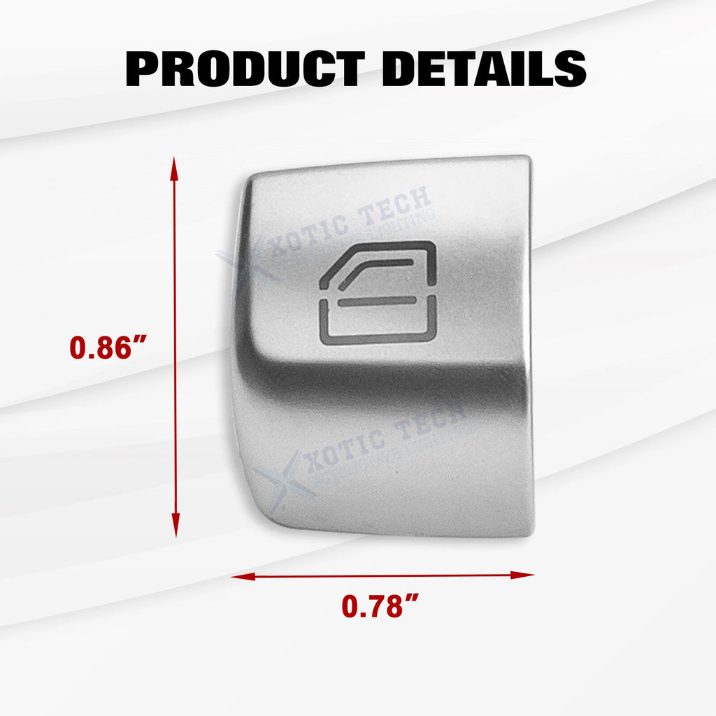 Rear Left Power Window Master Switch Repair Button Cap for Benz C-Class (2015-2021)