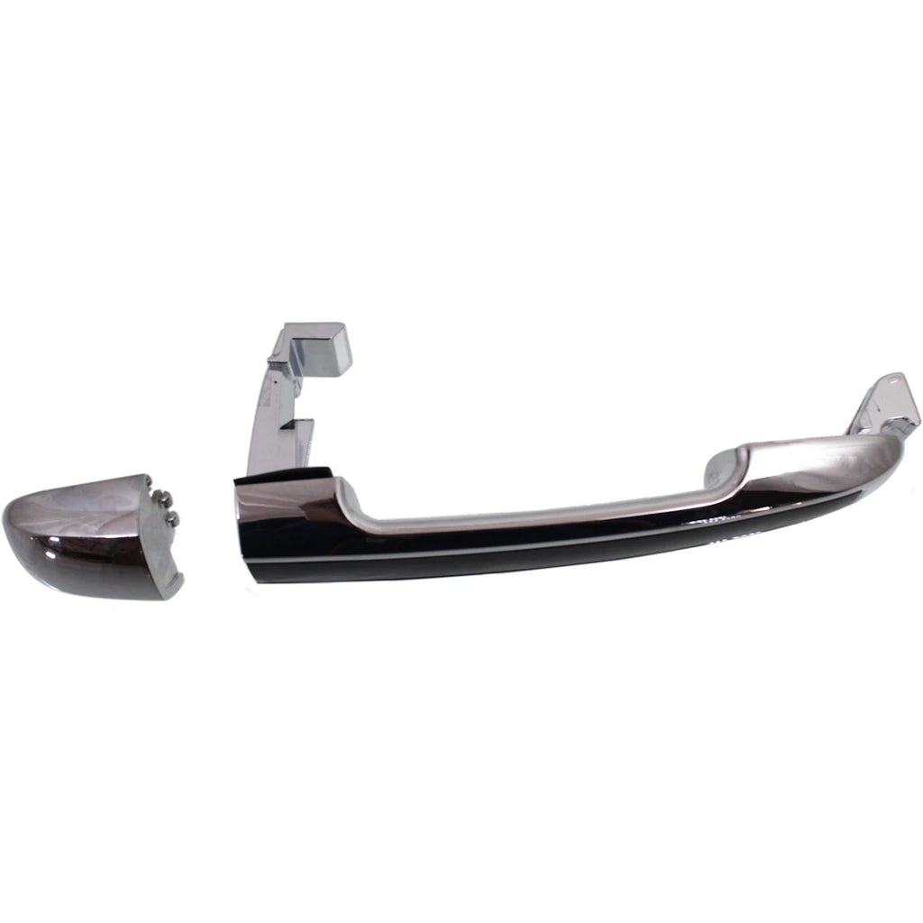 Front Outer Door Handle with Chrome Black Insert for Hyundai Sonata (2006–2010)