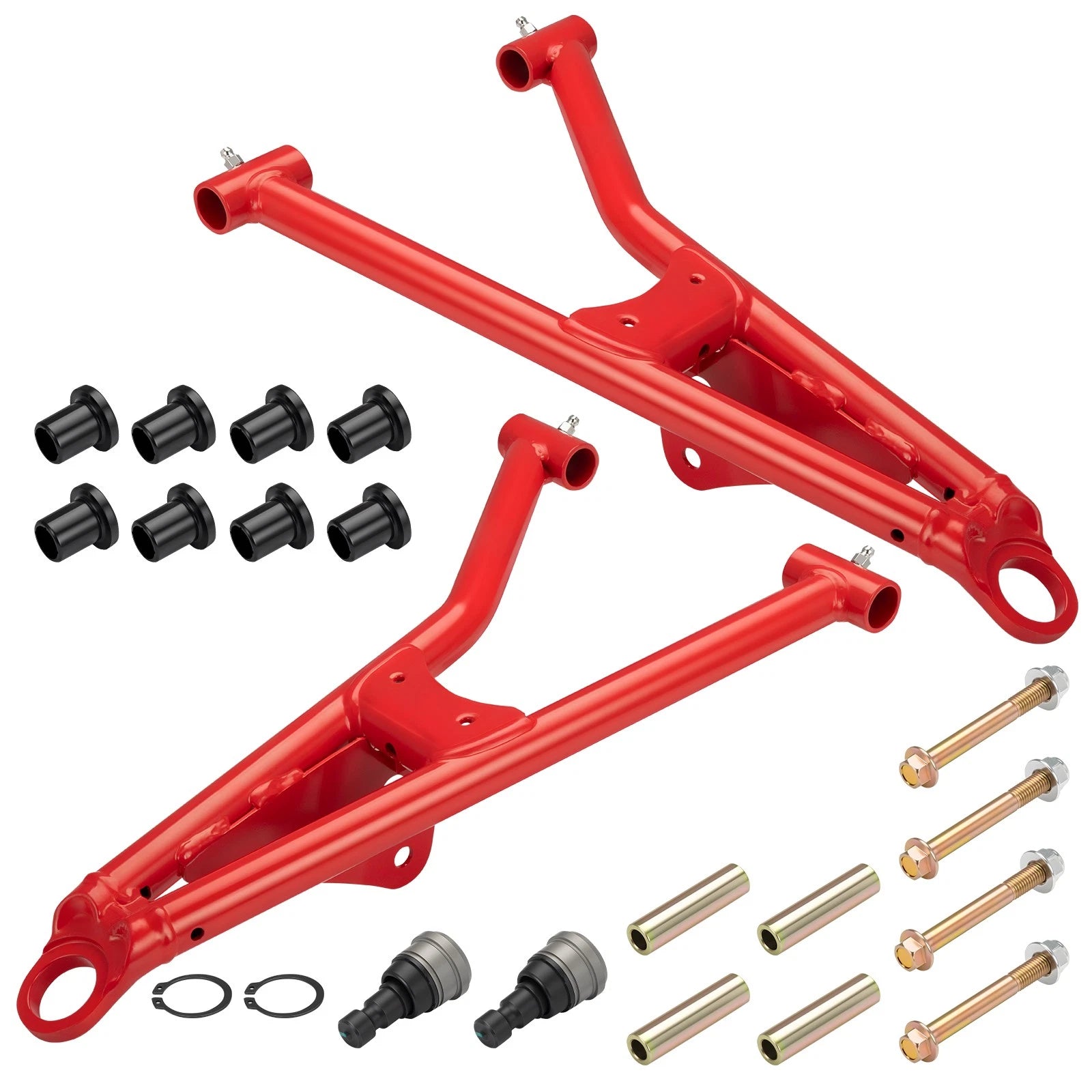 Front Left + Right Upper A-arm Kit for Polaris Sportsman Scrambler (550–1000)