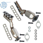 Pair Catalytic Converters for Nissan Titan 5.6L (2004–2015)