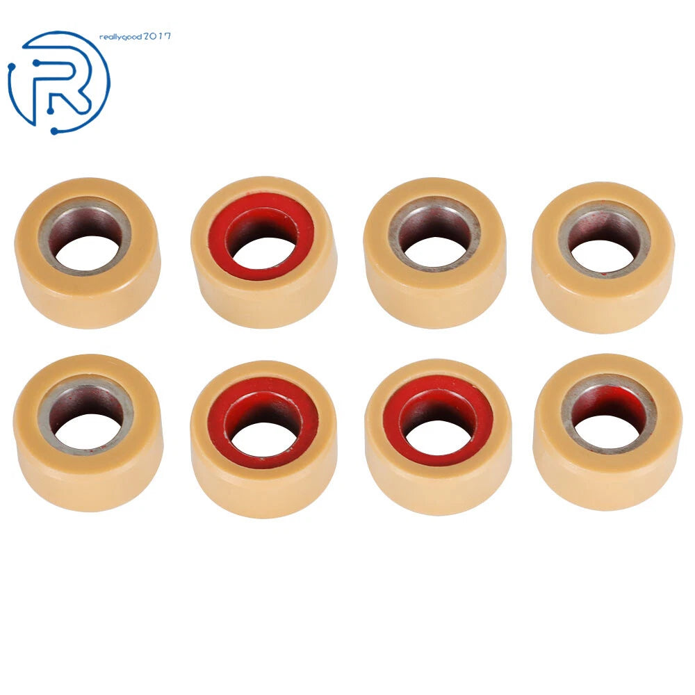 Set of 8 Roller Clutch Comp Weights for Arctic Cat  18g