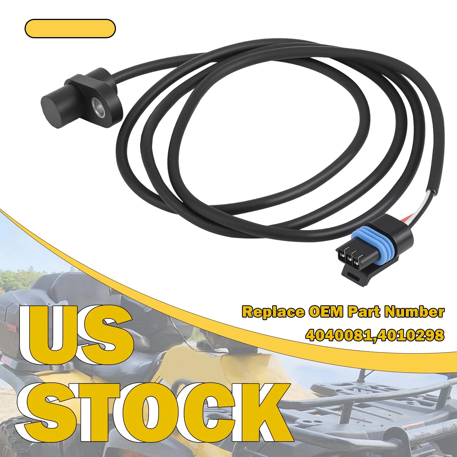 Hall Effect Speed Sensor for Polaris Sportsman 335 400 500 600 700 800 (2000-2020)