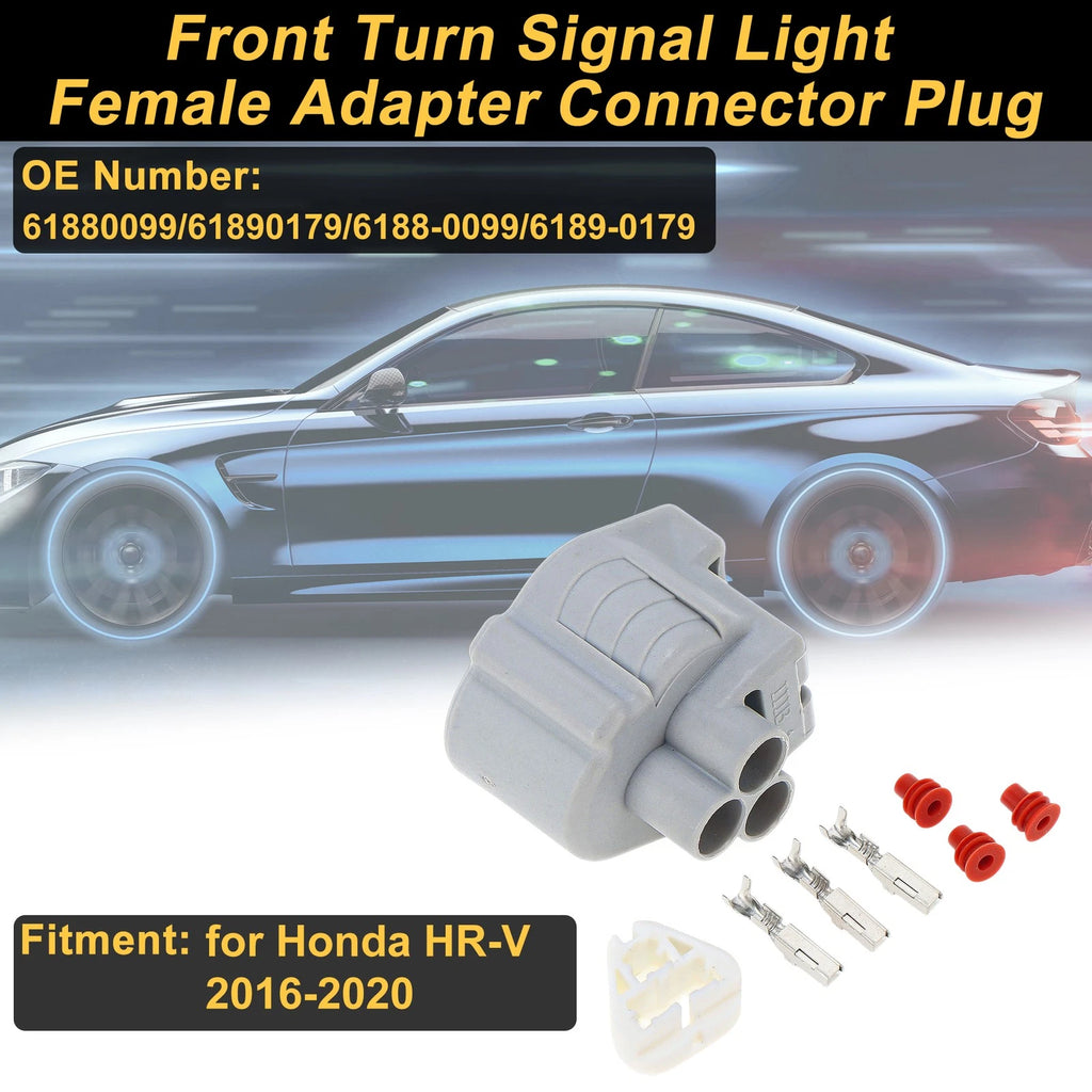 Set of 3 Pins Ignition Coil Connector Plug for Honda HR-V (2016–2020) No.61880099