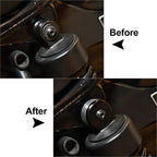 Black Rear Shock Absorber Cap Cover for Honda REBEL CMX 500 (2017-2020)