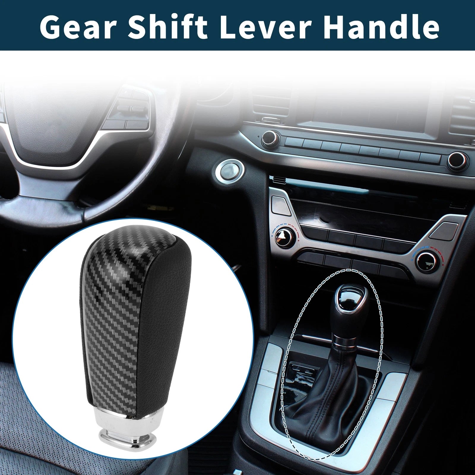 Automatic Gear Shift Knob Handle for Toyota Prado FJ150 (2010–2017)