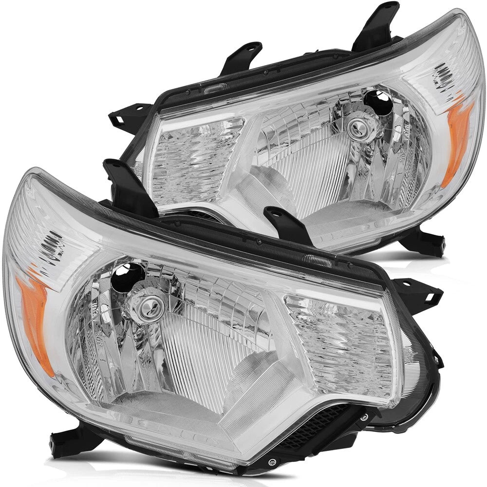 Set of 2 Headlights Assembly for Toyota Tacoma (2012-2015)