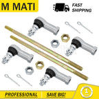 Set of 2 Tie Rod Ends for Honda TRX420TM/TE Rancher 420 (2007–2013) 53158-HP5-003