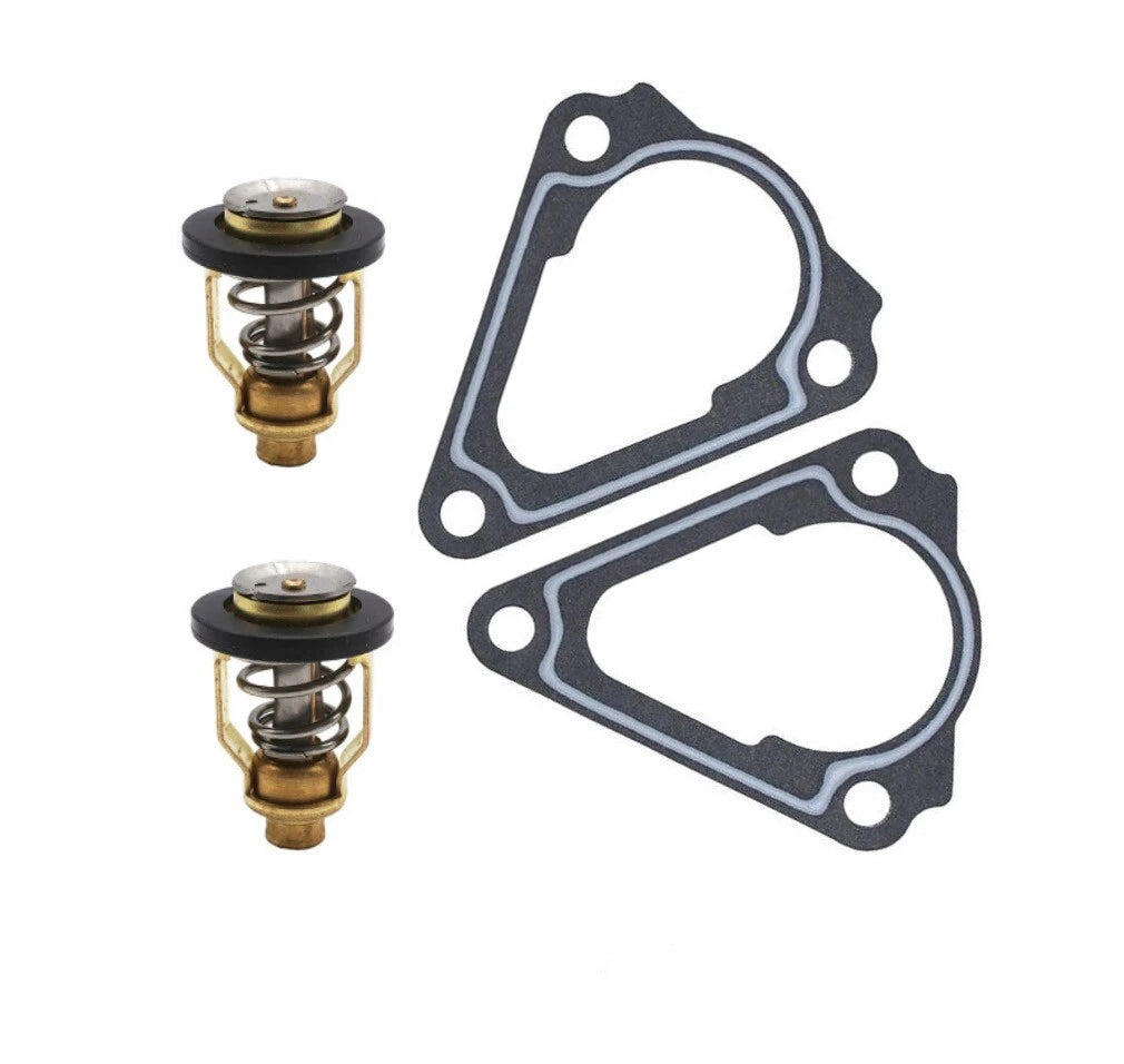 2X Thermostat Kit for Yamaha F75 F80 F90 F150 VF250 (2000–2023)