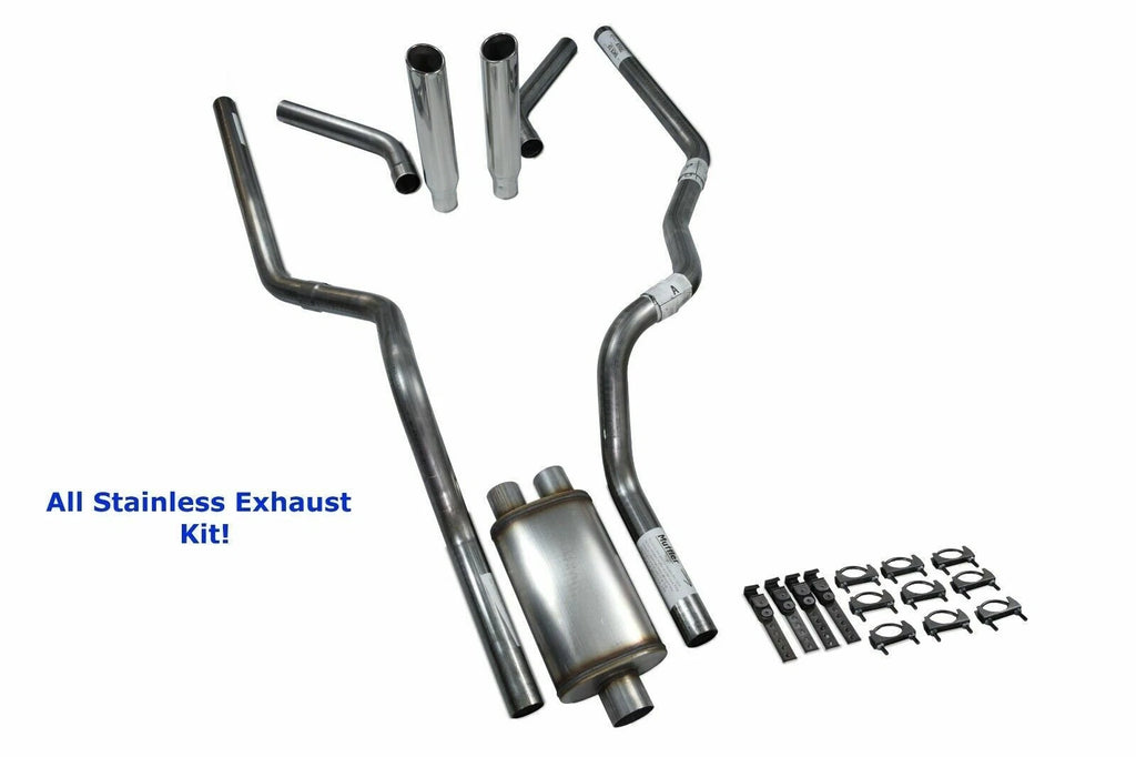 Dual Stainless Exhaust for Ford F150 (2015–2020)