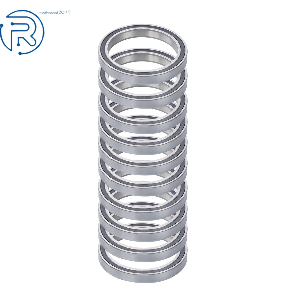 Set of 10 Ball Bearings for Various Applications (45x58x7mm)