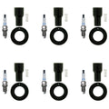 Denso 6 Platinum TT Plugs & NGK Ignition Coil Boots Kit for Camry (1997–2001)