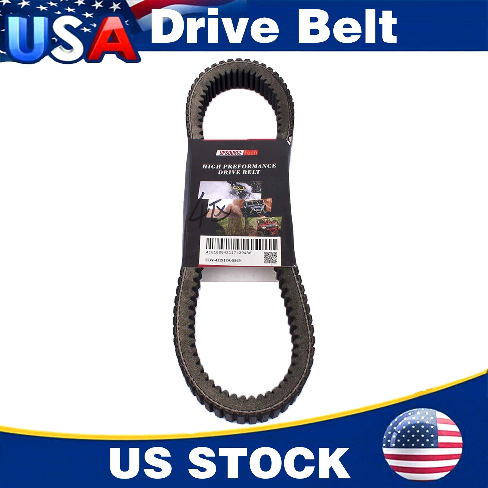 Drive Belt for Can-Am Outlander Max Renegade Commander 1000 (2015–2023)