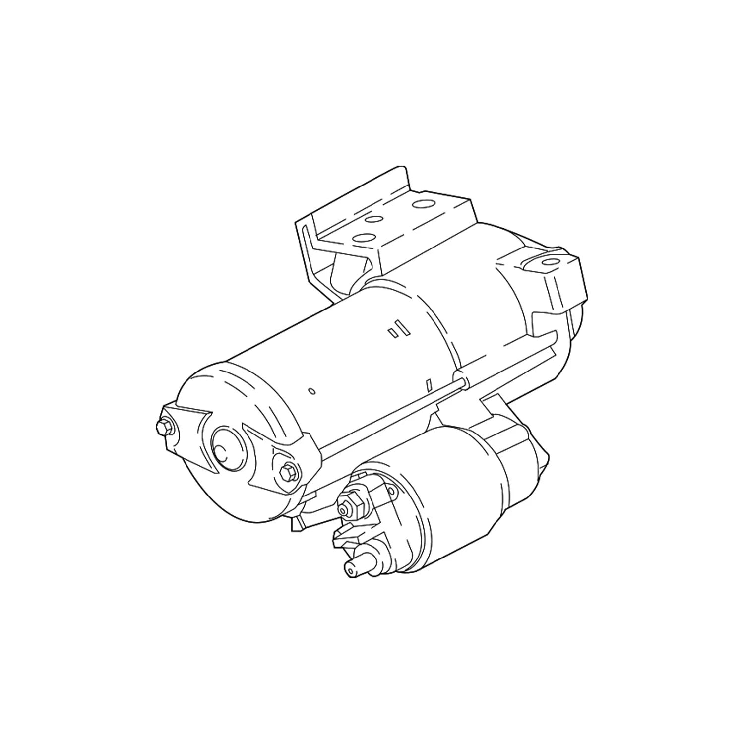 Genuine OEM Starter Motor for BMW 330e 530e 530e xDrive (2016–2023) 12415A7E944