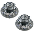 Set of 2 Front Timken Wheel Bearing and Hub Assemblies for Chevy GMC (RWD)