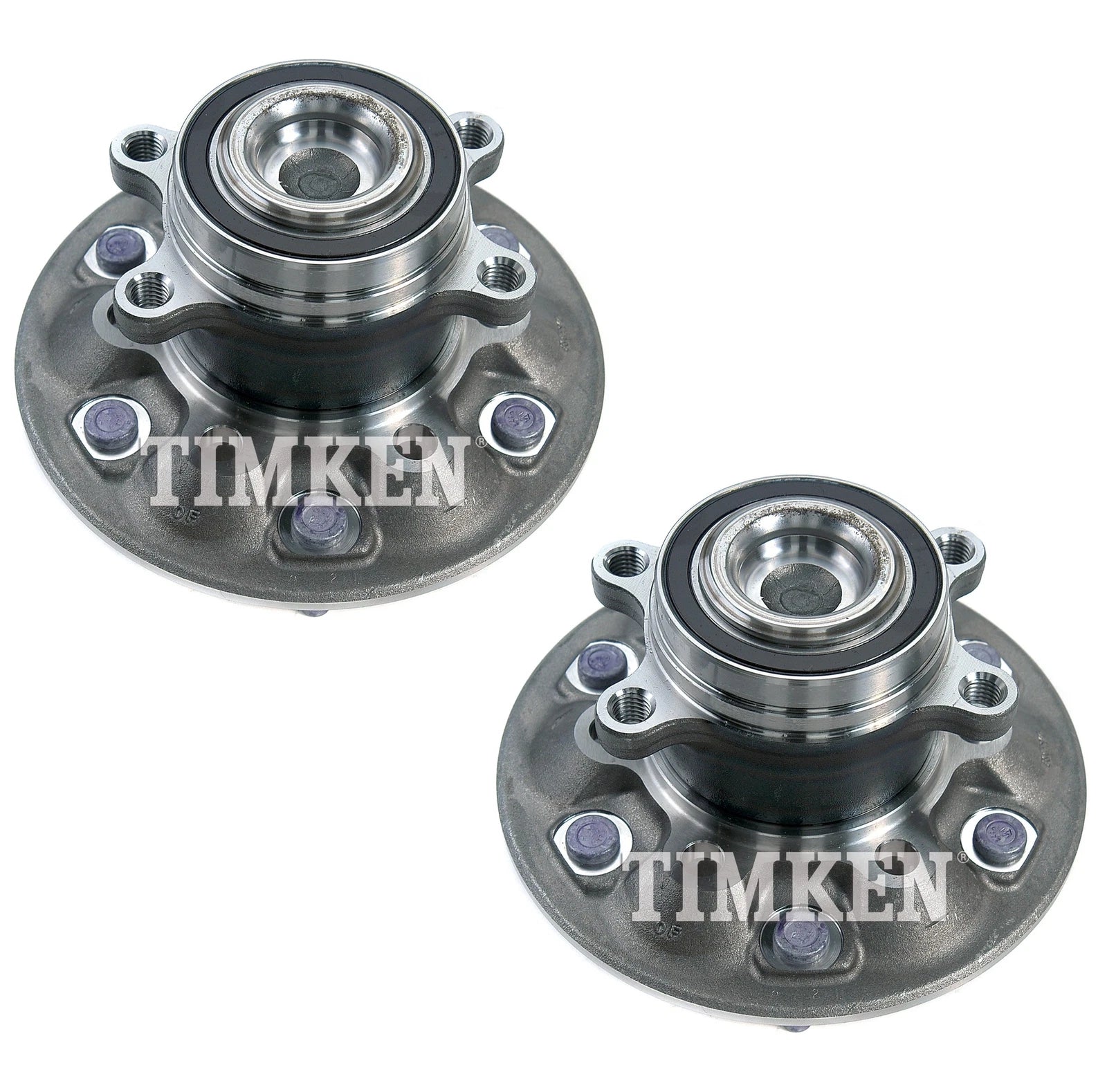 Set of 2 Front Timken Wheel Bearing and Hub Assemblies for Chevy GMC (RWD)