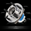 Set of 2 Wheel Bearing Hubs for Buick Century Riviera (1992–1999) w/ABS Sensor