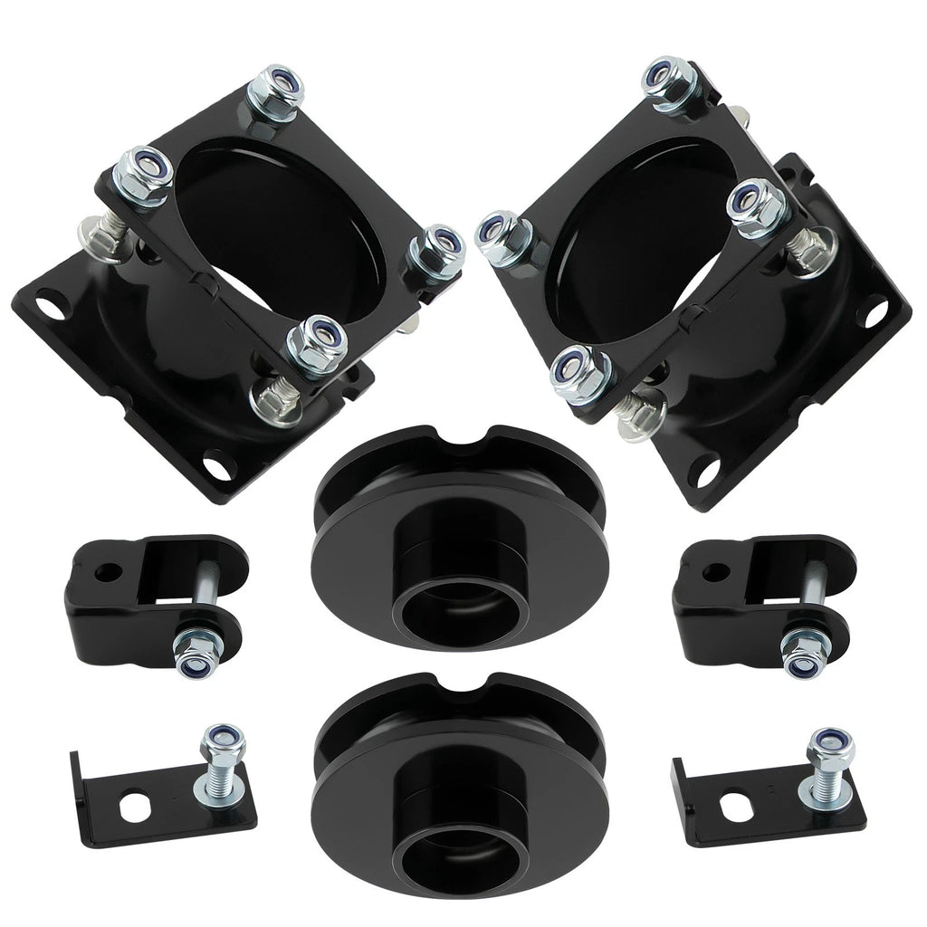 2.5" Front 1.25" Rear Lift Kit For Ford Explorer 2WD 4WD 2011-2019 Powder Coated