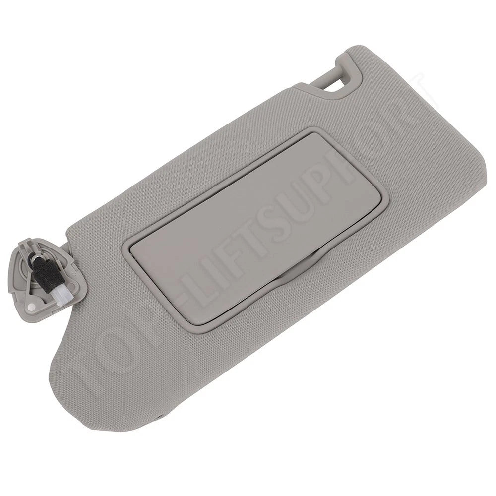 Sun Visor for Nissan Altima (2013–2018) Gray with Bulb Left Driver Side