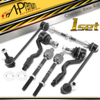 Set of 6 Front Sway Bar Tie Rod Ends for BMW X5 X6 (2007–2014)