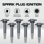 Set of 6 Ignition Coils for Chrysler Dodge (2006–2010) C1522 UF502