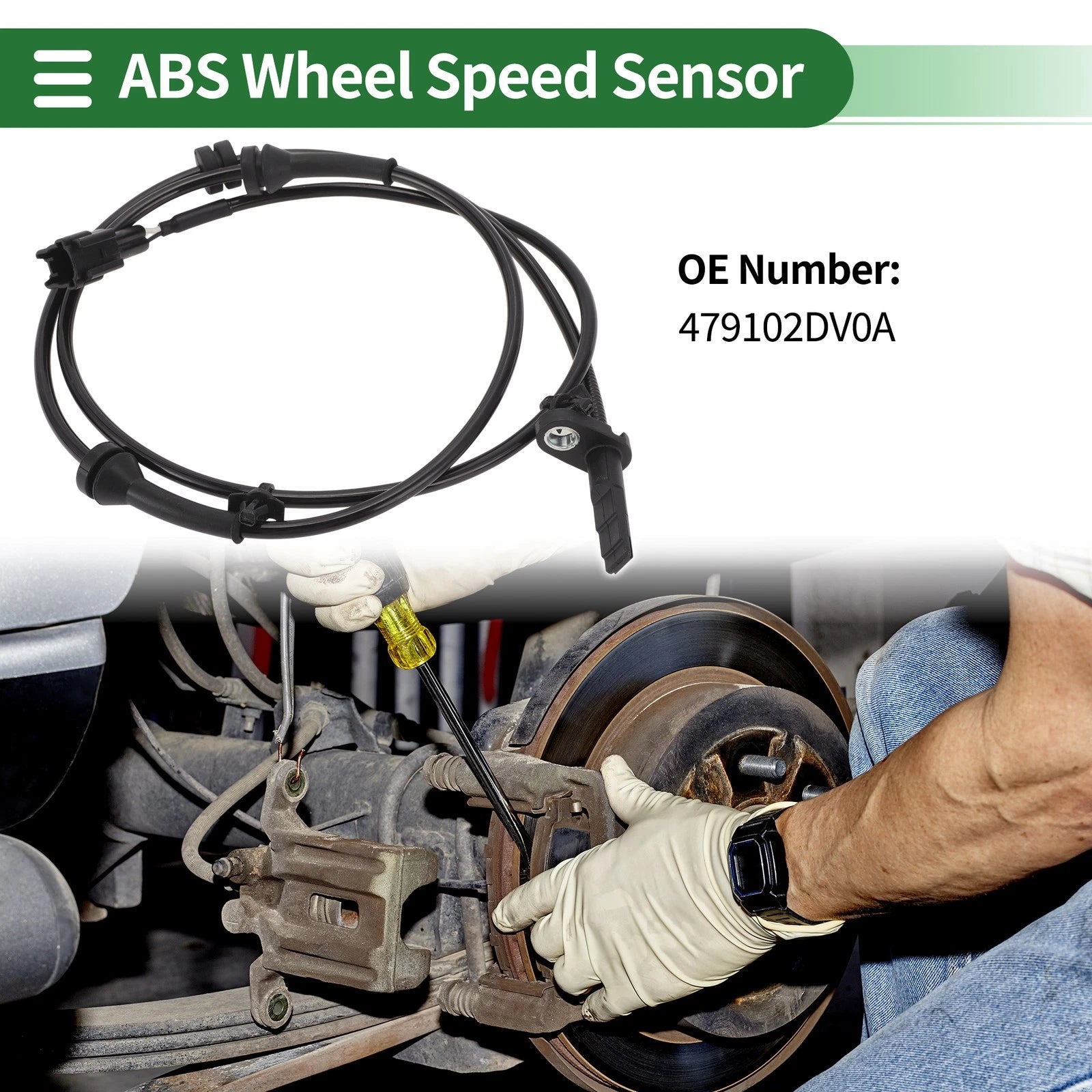 ABS Wheel Speed Sensor No. 479102DV0A for Nissan Sylphy II (2005–2012)