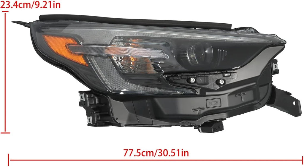 LED Headlight Right Passenger Side for Subaru Legacy Outback (2023–2025)