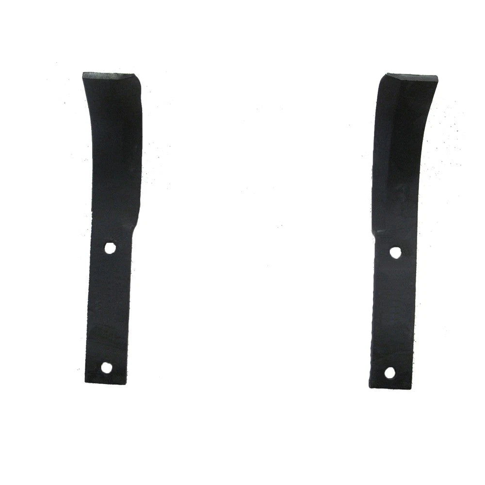 Set of 2 Tiller Tines LH RH C Shape 5/16" Thick for