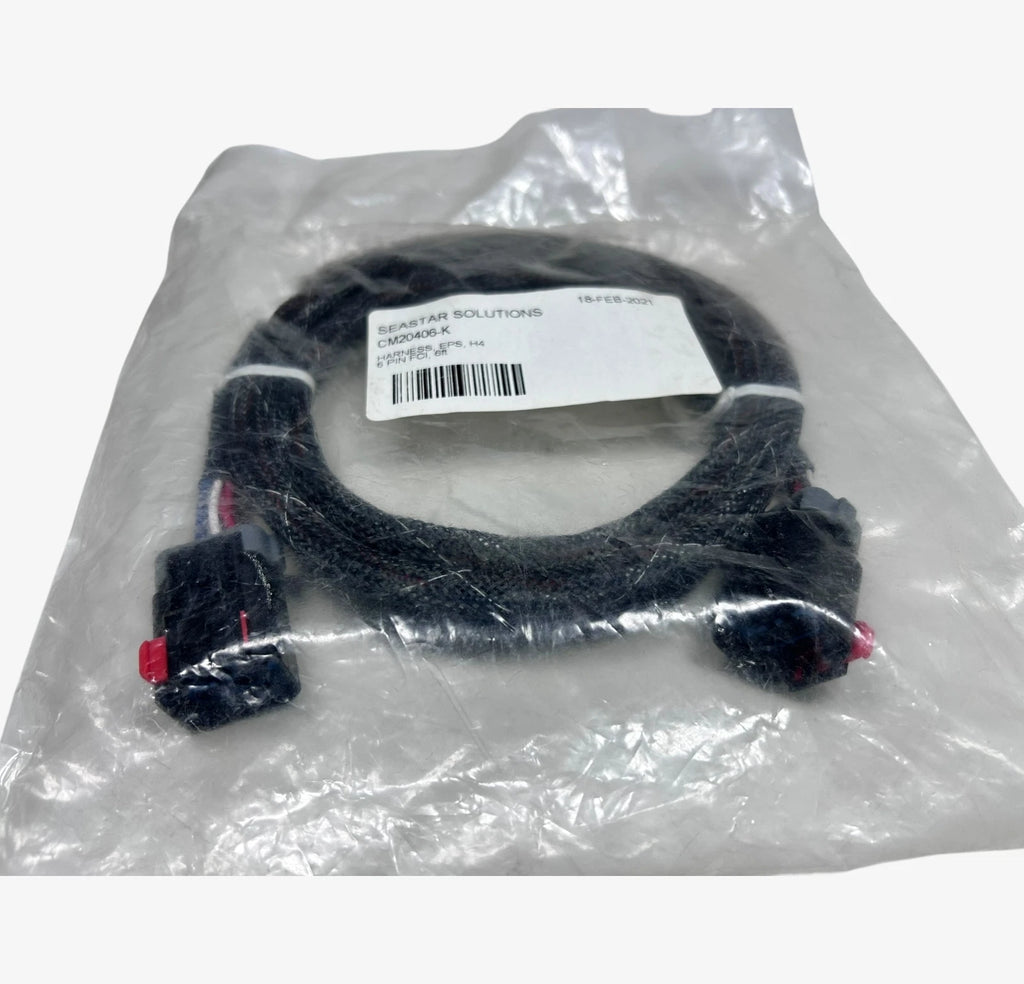 SeaStar Solutions EPS H4 6 Pin FCI Cable Harness for Marine (CM20406-K) 6 FT