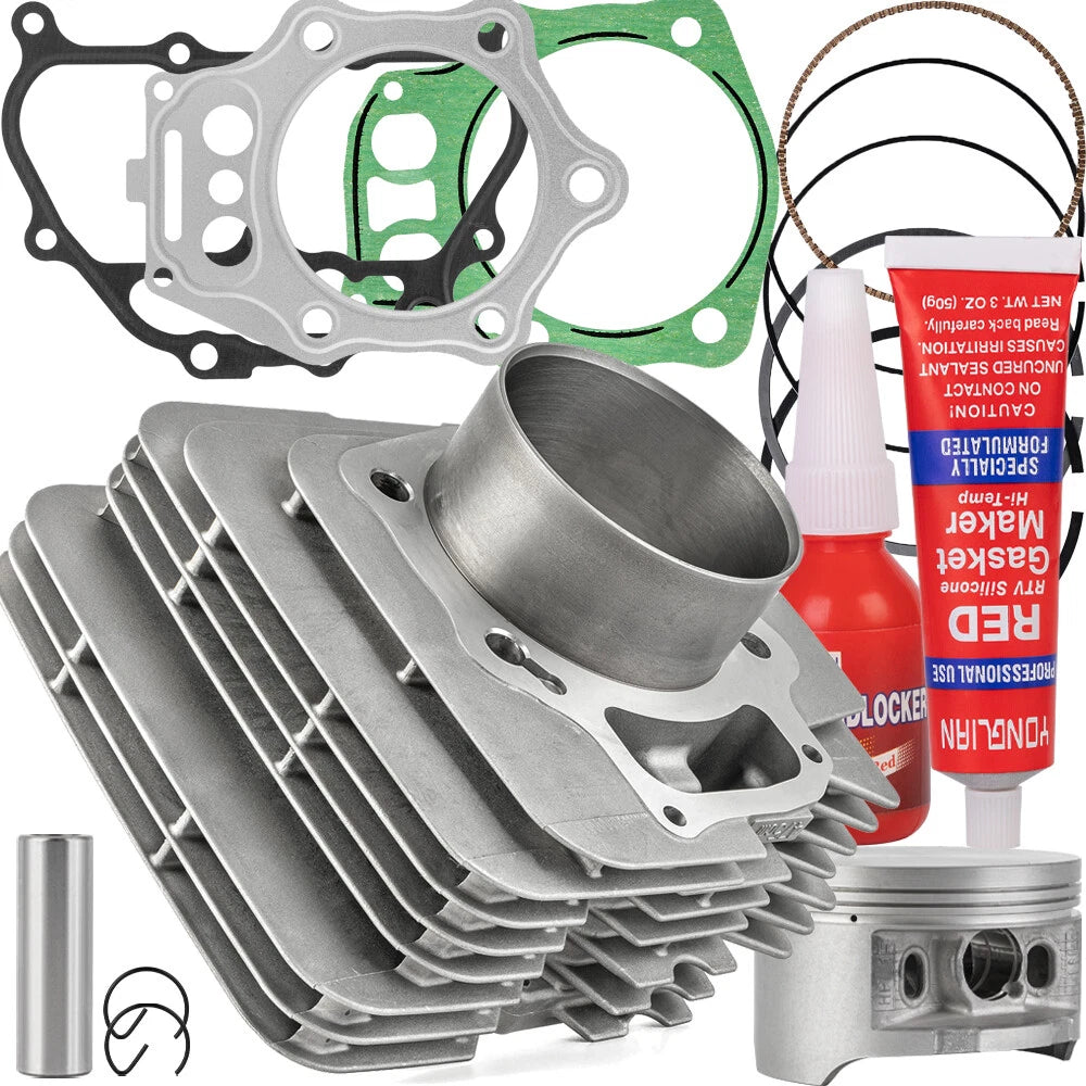 Top End Rebuild Kit Cylinder Piston for Honda TRX500 Foreman 500 (2005–2011)