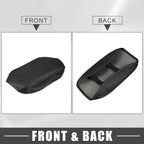 Center Console Cover Pad for Subaru Forester (2019–2023) Black Gray Stitches