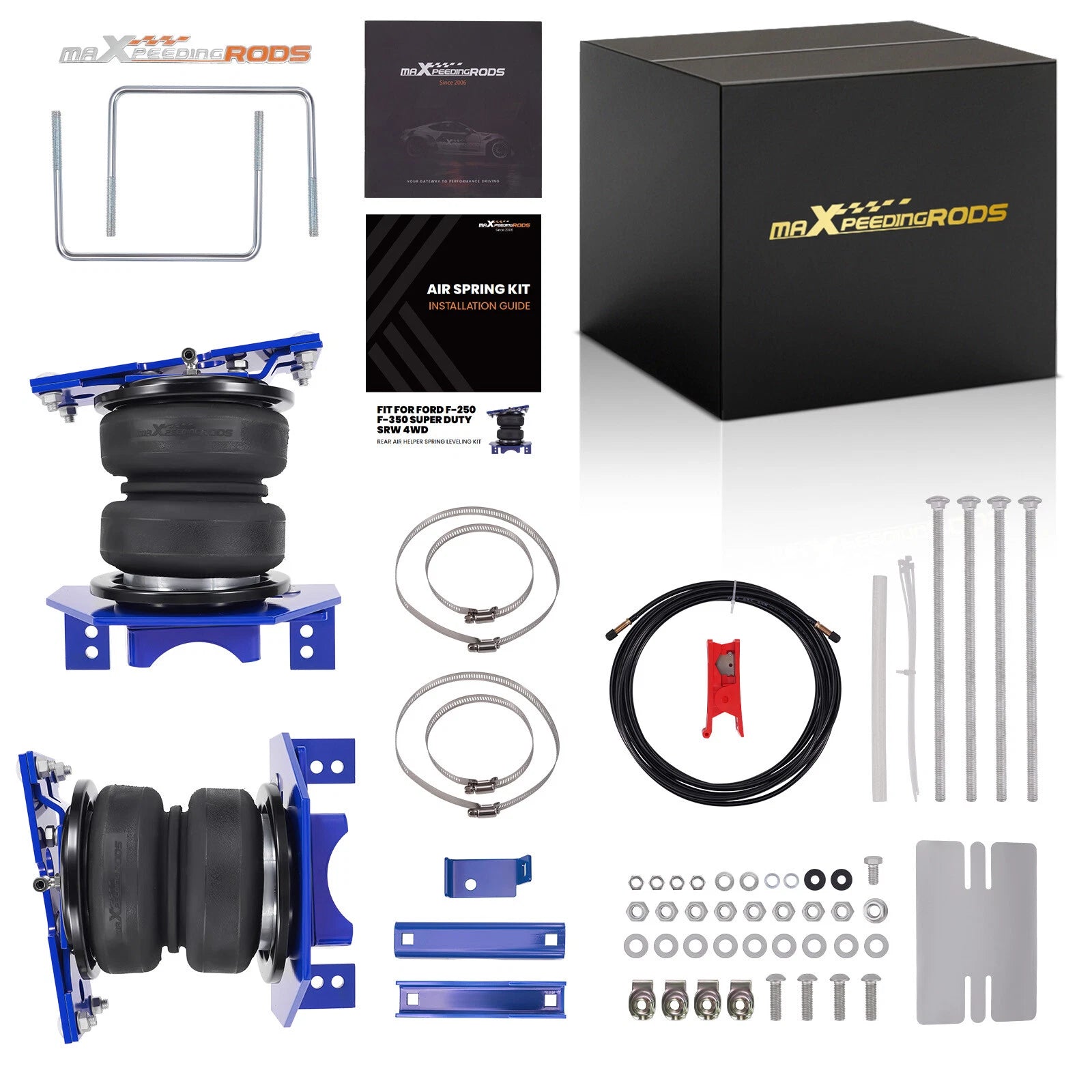Air Suspension Bags Kit for Ford F-250 F-350 Super Duty (2023–2025)