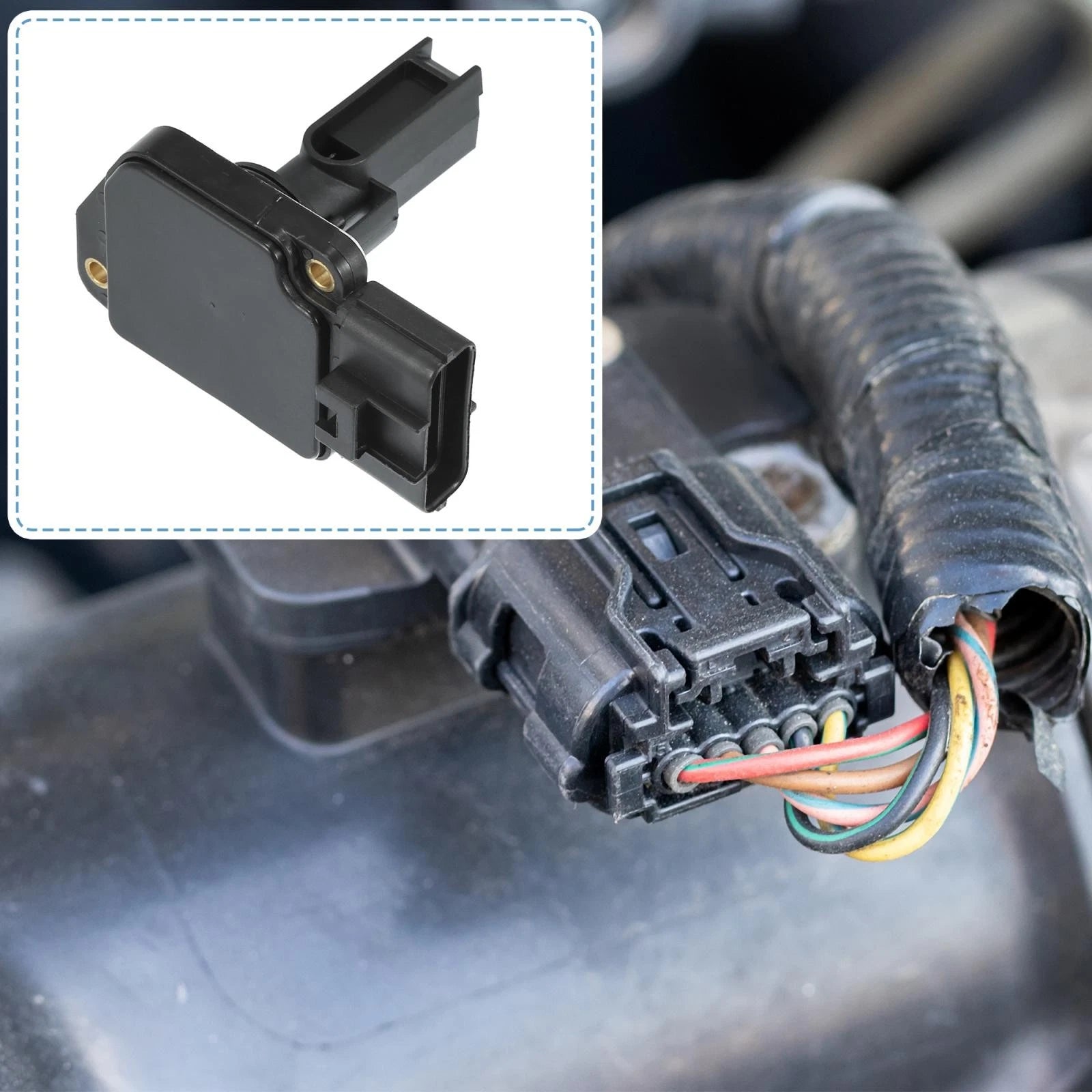 Mass Air Flow Sensor MAF for Ford (2003–2004) 1L3F-12B579-AB