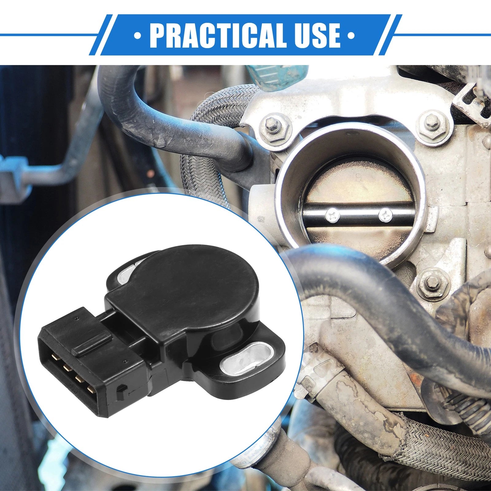 Throttle Position Sensor for Mitsubishi Diamante 3.5L (1997–2004) 703820738039