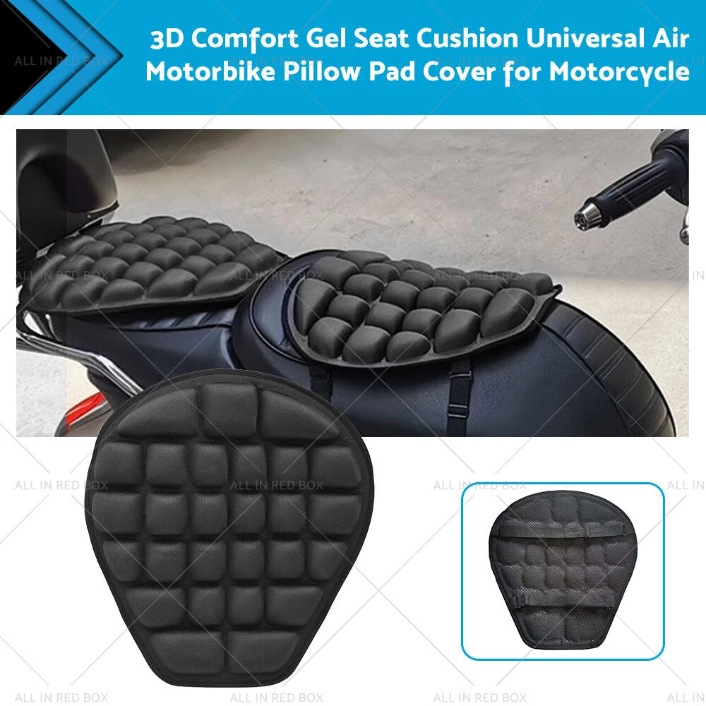 3D Gel Seat Cushion for Universal Motorcycle (Air Pad)