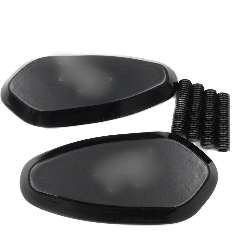 Mirror Block Off Base Plates for Yamaha R1 YZF-R1 (1998–2014) Black