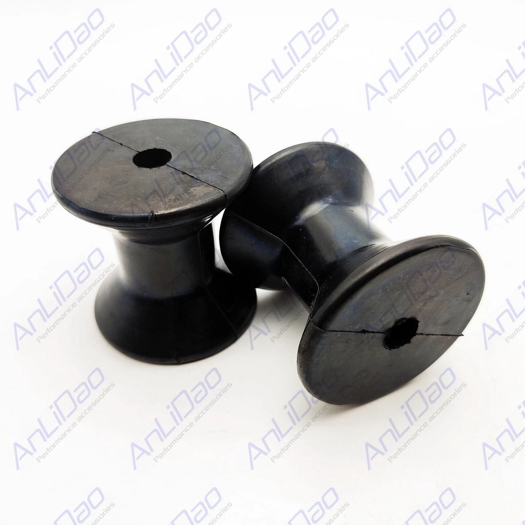 2Pcs Bow Stop Rollers for Boat Trailer (3 Inch Mounting Width)