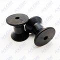 2Pcs Bow Stop Rollers for Boat Trailer (3 Inch Mounting Width)