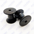 2Pcs Bow Stop Rollers for Boat Trailer (3 Inch Mounting Width)