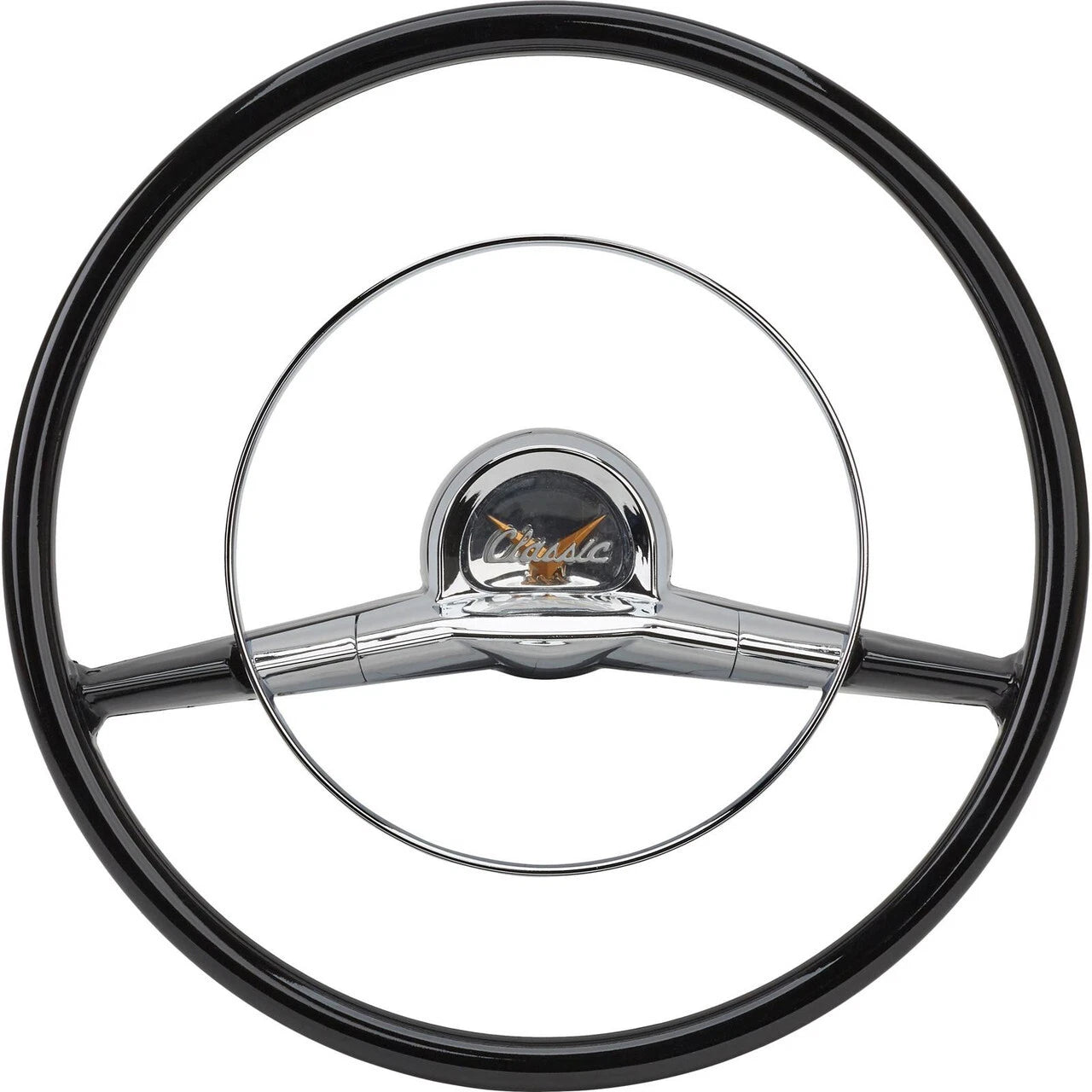 15 Inch Steering Wheel Replacement with Horn Button for 1957 Chevy Bel Air